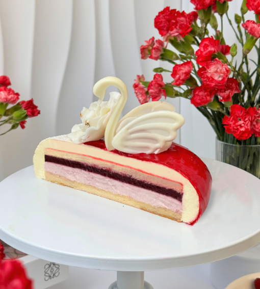 Bánh Entremet Swan Berry Vanilla ( Đặc Biệt ) - Hình ảnh 5