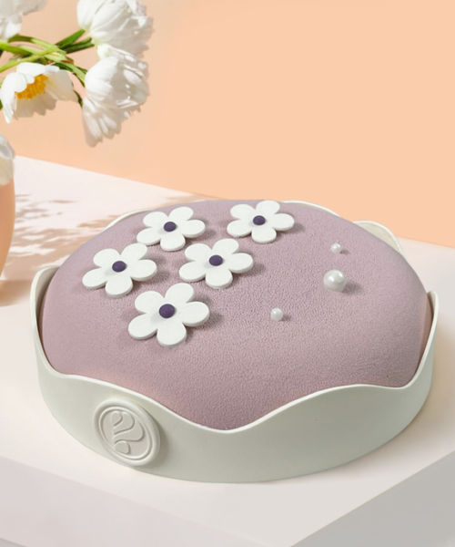 Bánh Entremet Azure Bliss Purple