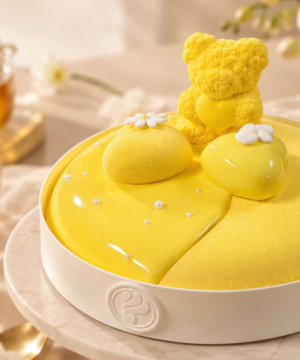 Bánh Entremet Azure Bear Yellow - Ảnh 2