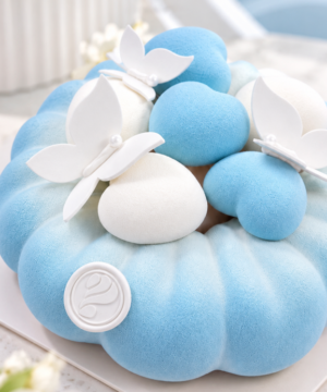 Bánh Entremet Heavenly Flutter Blue - Ảnh 2