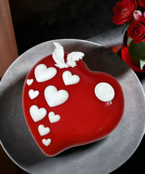 Bánh Entremet Scarlet Serenade