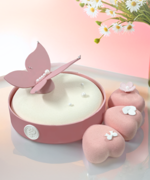 Set 4 Bánh Entremet Rosy Wings