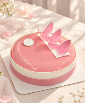 Bánh Entremet Feathered Bloom