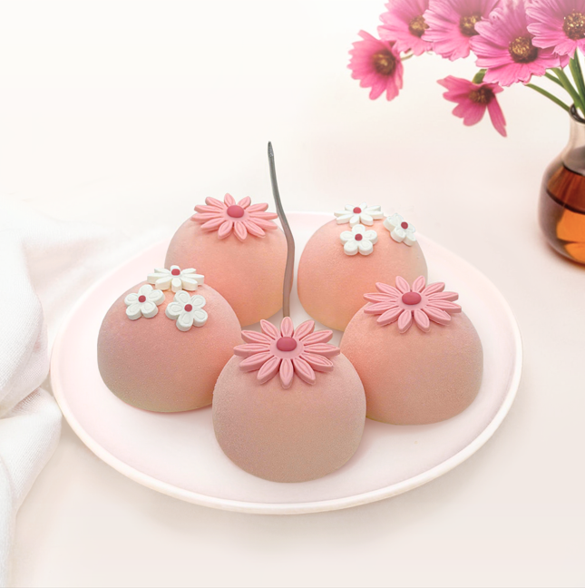 Set 5 Bánh Entremet Soft Petal
