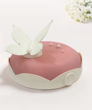 Bánh Entremet Mystic Wings Pink