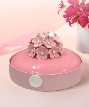 Bánh Entremet Hydrangea Symphony Glaze