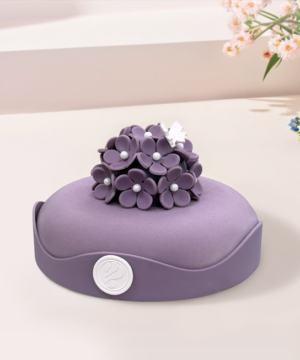 Bánh Entremet Blossom Crown Purple