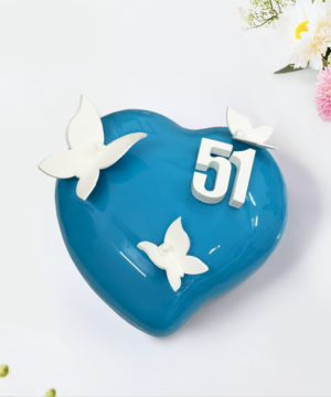 Bánh Entremet Love In Blue