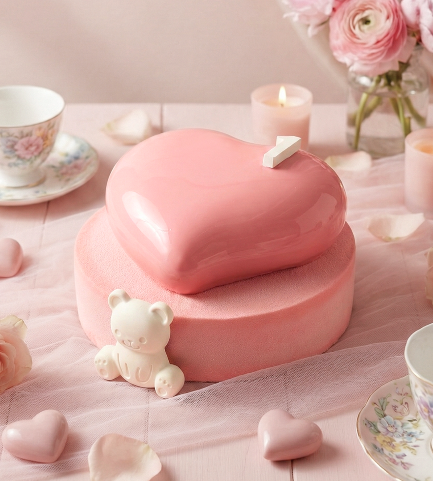 Bánh Entremet 2 Tầng Sweet Embrace