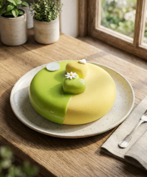 Bánh Entremet The Infinite Bond Green