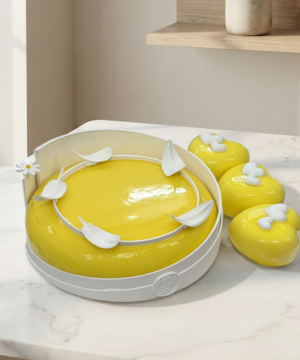 Set 4 Bánh Entremet Golden Wings of Love