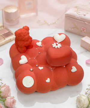 Bánh Entremet Teddy's Sweet Dream Red