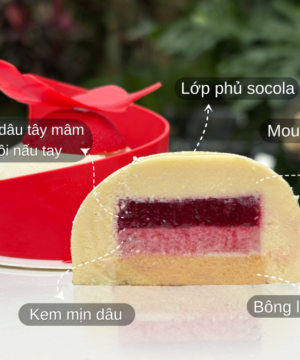 Set 4 Bánh Entremet Mini 4 Vị Mẫu 3 - Ảnh 7