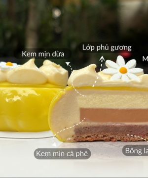 Set 4 Bánh Entremet Mini 4 Vị Mẫu 3 - Ảnh 9