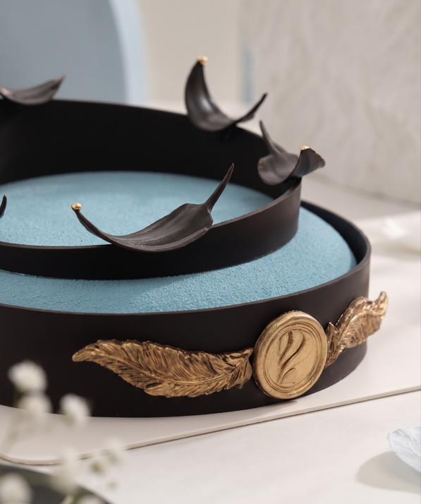 Bánh Entremet Nocturne Elegance Blue - Ảnh 3